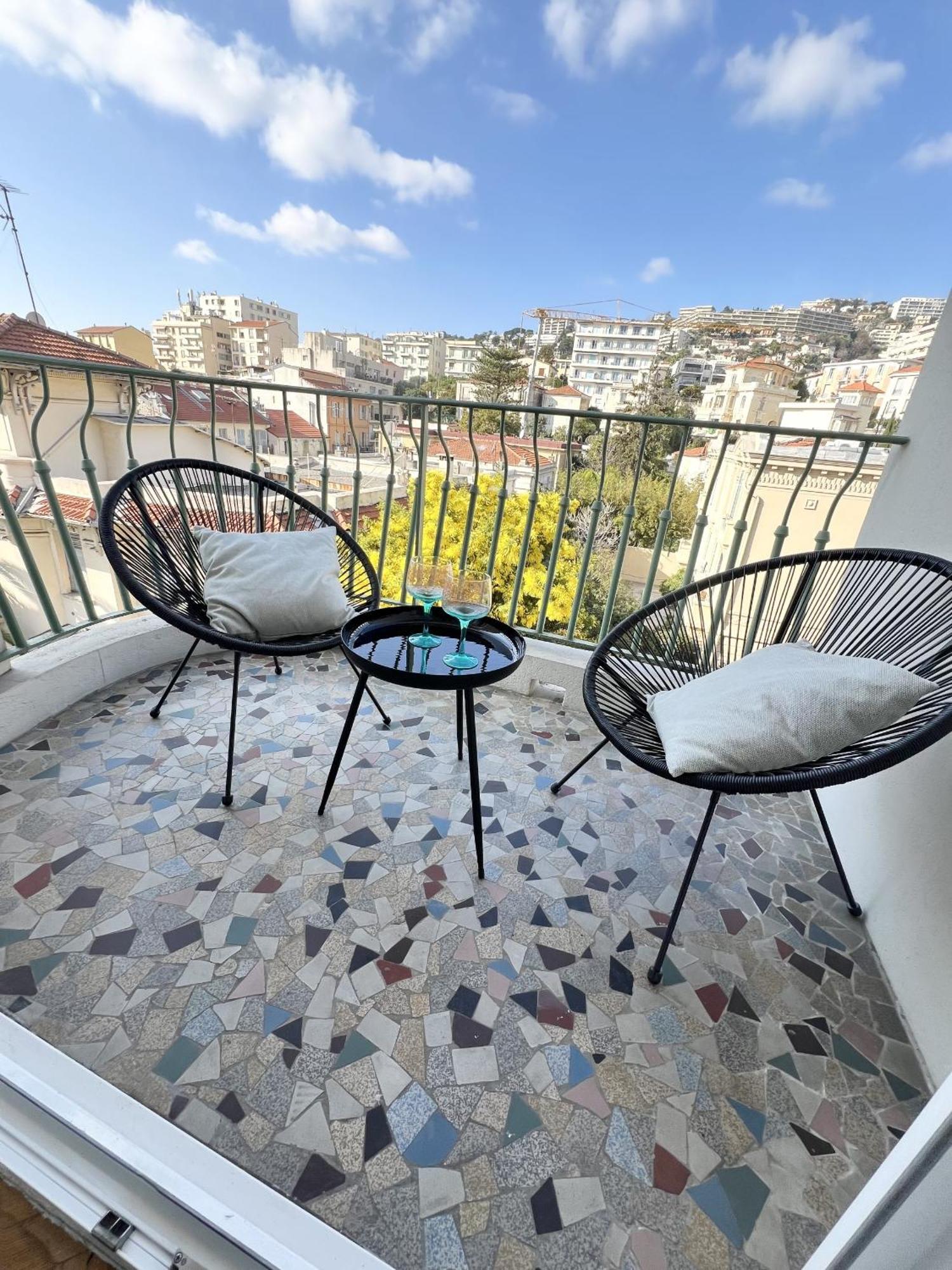 Mj-Select - Gambetta 4 Pers Terrace Clim Leilighet Nice Eksteriør bilde
